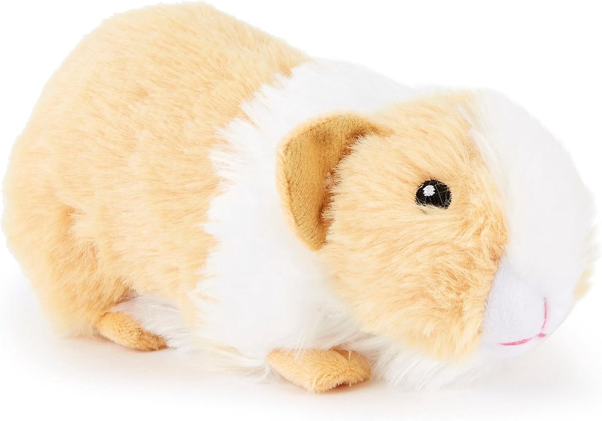 SnelShoppen - Zachte Pluche Cavia Knuffel 15 cm - 100% Gerecycled Speelgoed voor Kinderen - Eco-vriendelijk Cadeau voor Baby's en Peuters