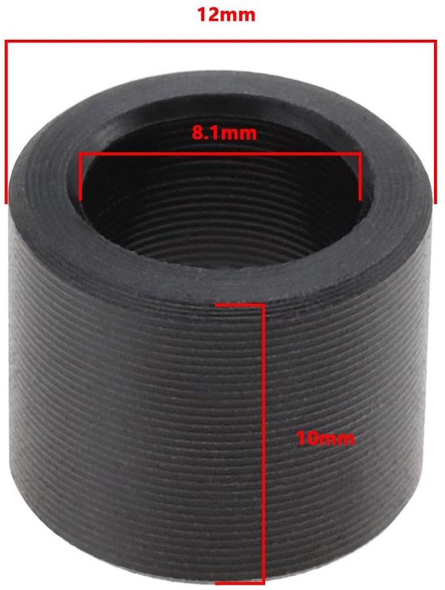 Afstandhouders 2 Stuks - Vervangingsbus Dakramen - Compatibel met Velux GGL/GGU 1992-2000 - Binnendiameter 8,1mm - Hoogte 10mm - Nylon - Raambussen
