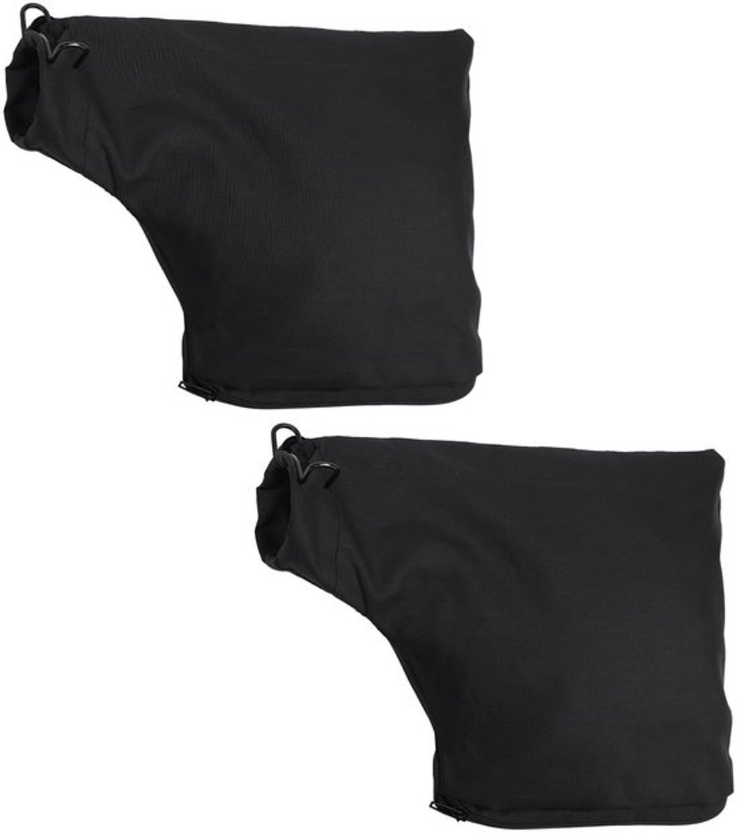 Stofopvangzakken 2 Stuks - Verstekzaag/Tafelzaagaccessoires - Ritssluiting - Textiel/Polyester - 21,5x16,5 cm - Duurzaam Materiaal - Stofzak