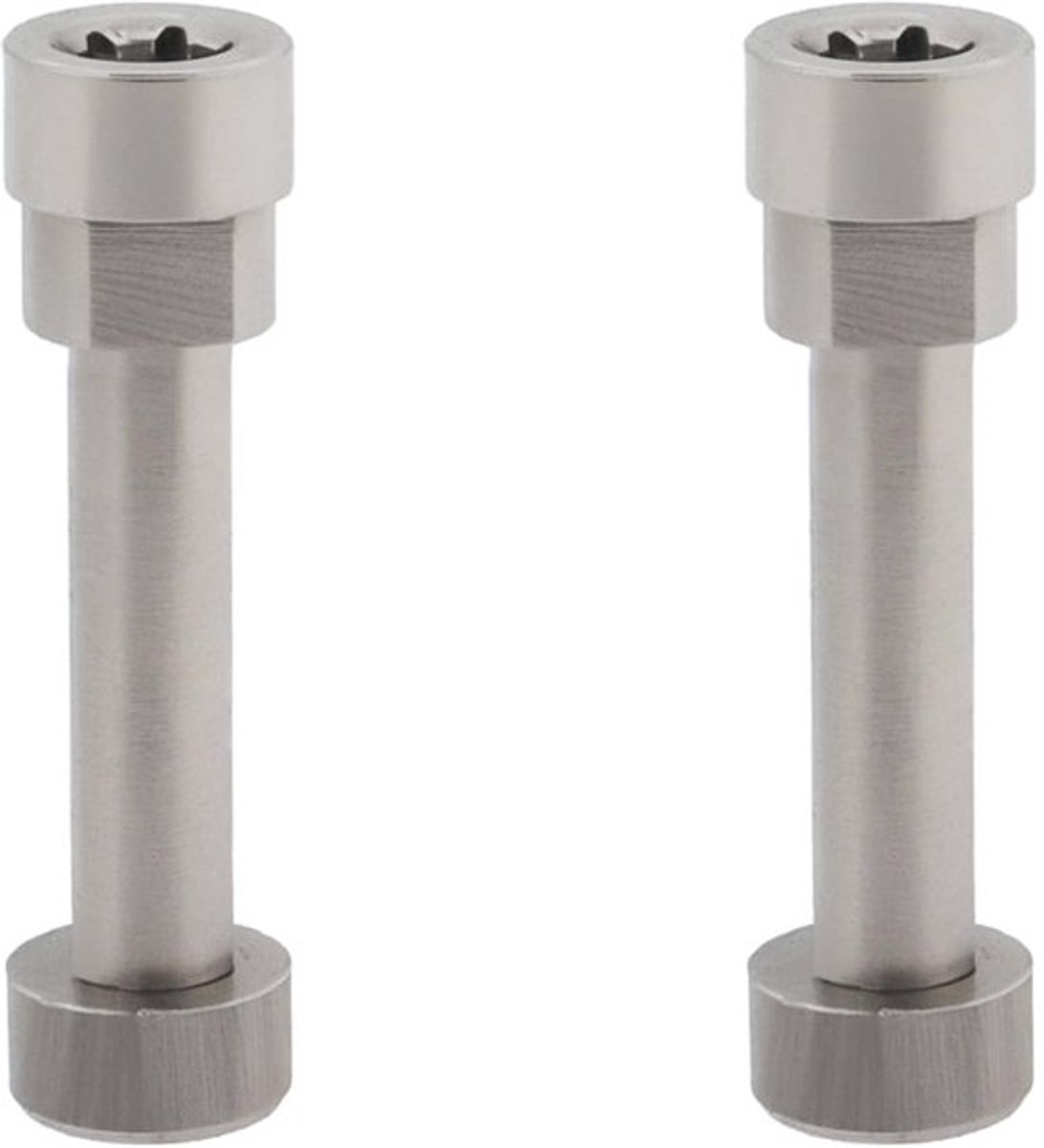 Scharnier Reparatie Onderdelen - Metalen Scharnierboor - 2 x Schroef - Roestvrij Staal - 15,5 mm Lang - Compatibel met B-ose QC35 - Hoofdtelefoononderdelen