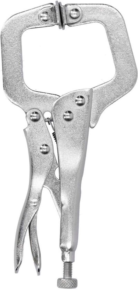 C-klemtang 15 Cm - Vergrendeltang - Houtbewerking - Multifunctioneel Gereedschap - Snelle Klembevestiging - Gelegeerd Staal