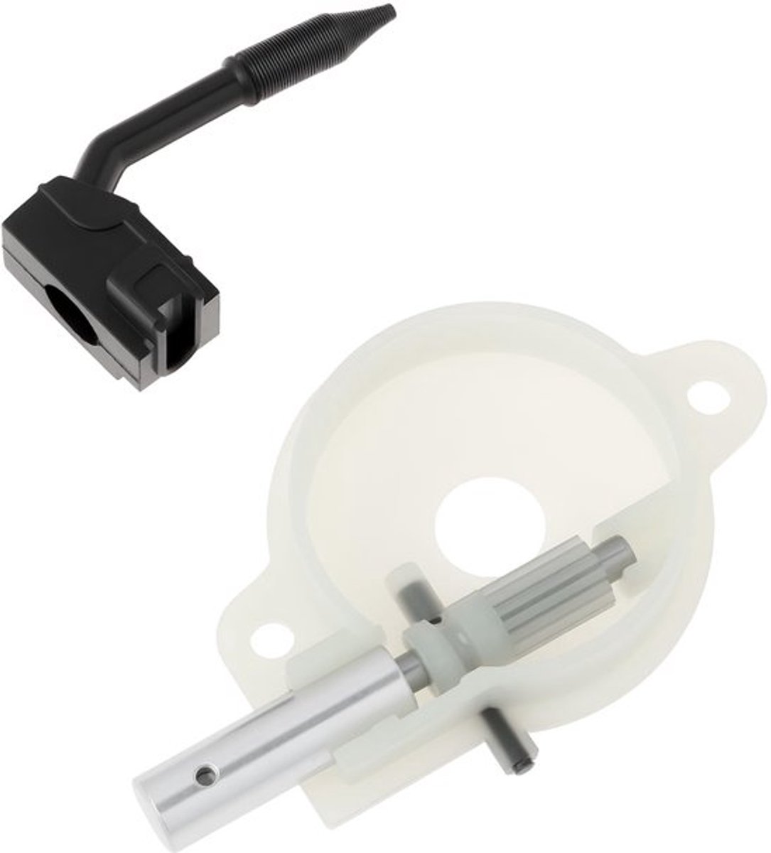 Oliepomp 12v - Olieslang - Compatibel met Husqvarna 36/41/136/137/141/142 - Hoogwaardige materialen - Eenvoudig te installeren - Kettingzaagonderdeel