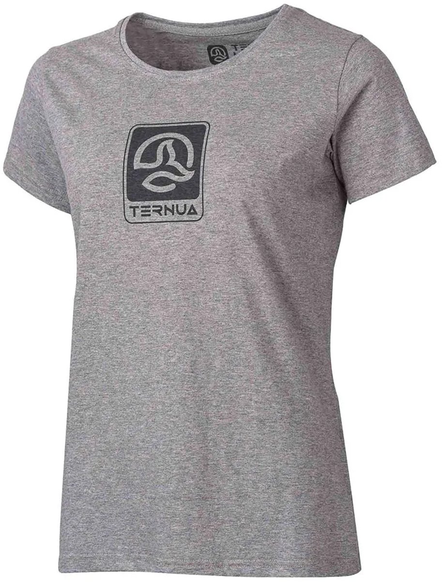 Ternua Wabush T-shirt Met Korte Mouwen Grijs M Vrouw