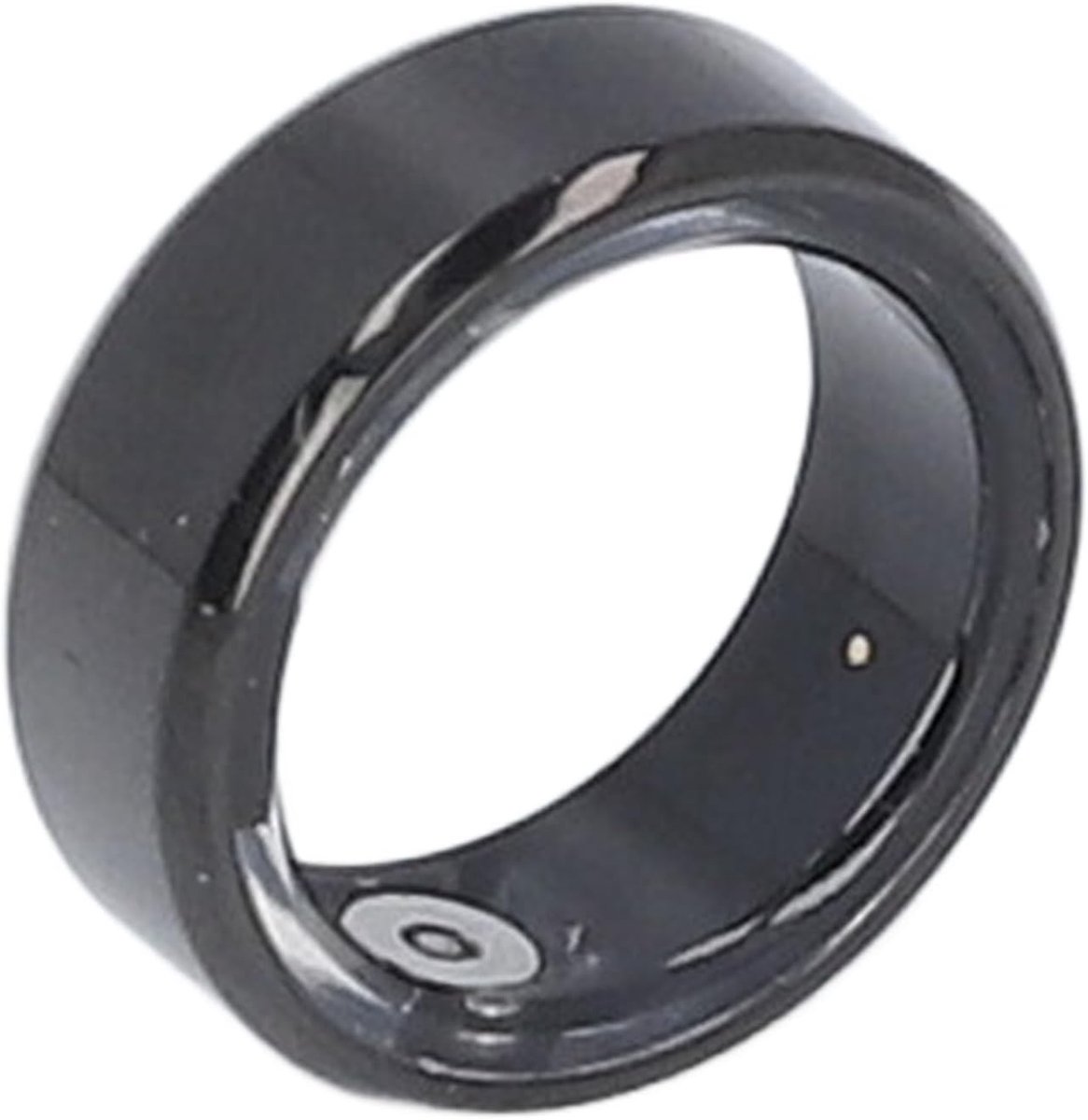 SnelShoppen - Fitness Smart Ring Bluetooth, Health Tracker Ring met Stappenteller en Slaapmonitor, IP68 Waterdichte Smart Ring voor Heren in Zwart