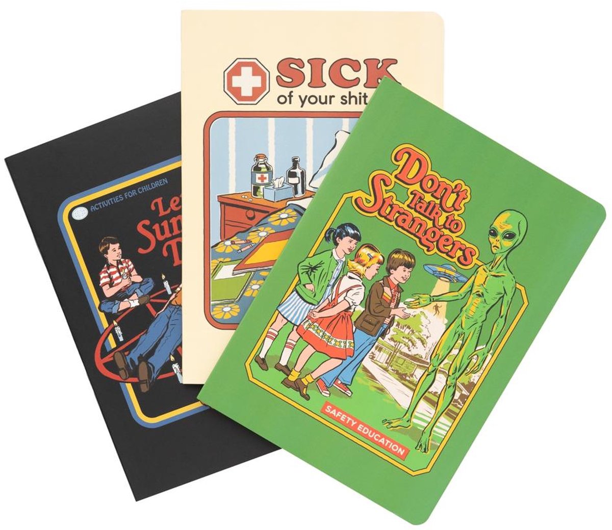 Grupo Erik Steven Rhodes - Pack Of 3 A5 Schrift - Multicolours