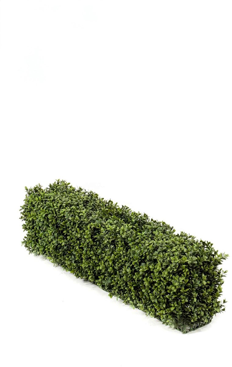 Emerald Kunstplant Buxus haag UV 100x20x25cm - Kunstplant voor binnen Groen