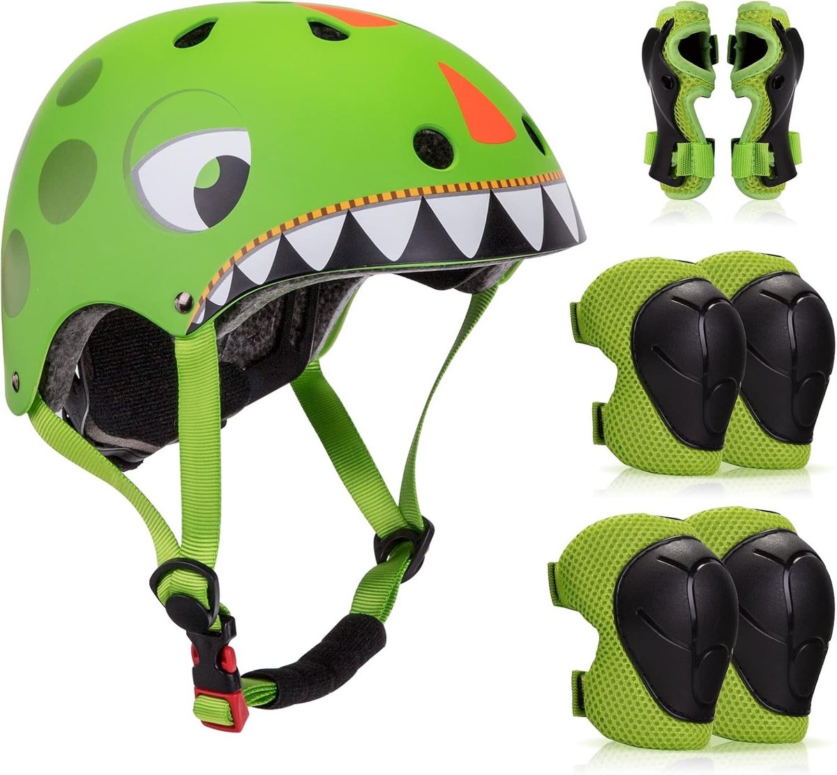 Kinderen Fietshelm 50-54 cm, Verstelbare Veiligheidshelm voor Jongens en Meisjes, Geschikt voor Fiets, Skateboard en Scooter