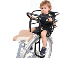 Kinderfietszitje Achter - Fietsstoeltje Kinderen - Veilig Fietsen - Verhoogde Veiligheid -