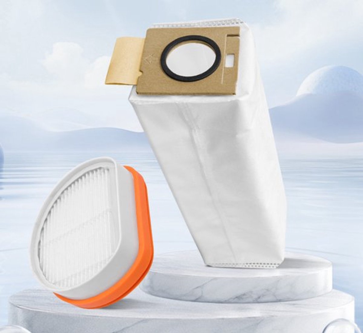 Geschikt voor Uwant stofzuigeraccessoires, geschikt voor V300/V400/V500/VC2403 filter, HEPA stofzak, (1 filter 1 stofzak)
