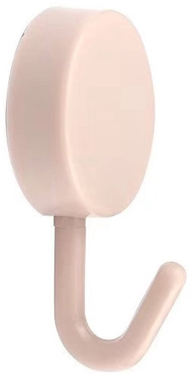Zelfklevende muurhaken | Stevige en schattige roze sleutelhanger, muurdecoratiehaken, 100-pack - Roze