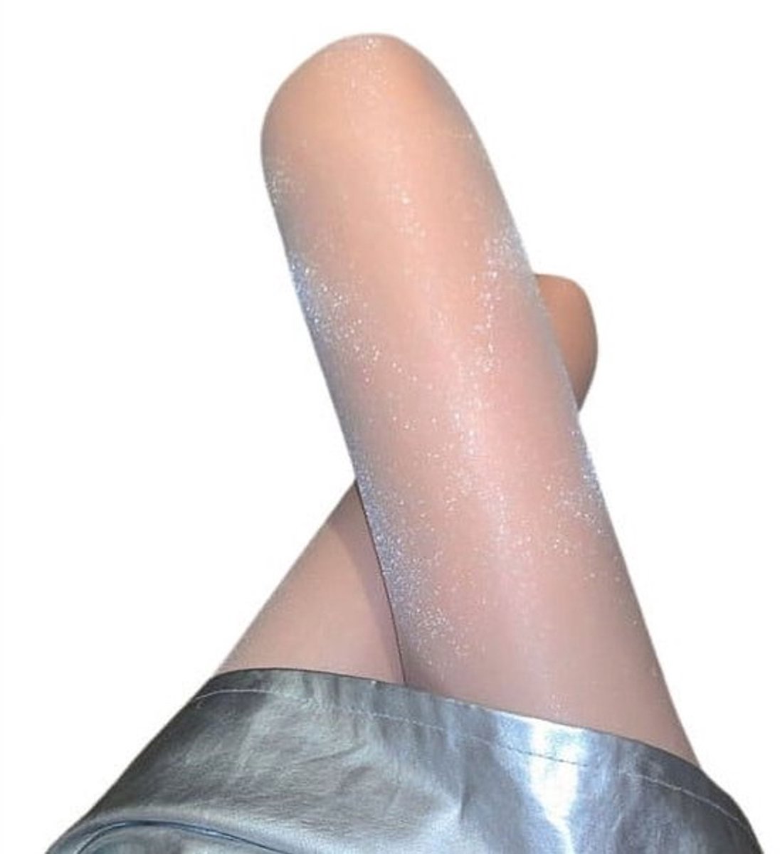 4-pack metallic damesleggings, glanzende stretchpanty's met hoge taille, perfect voor dates op Valentijnsdag