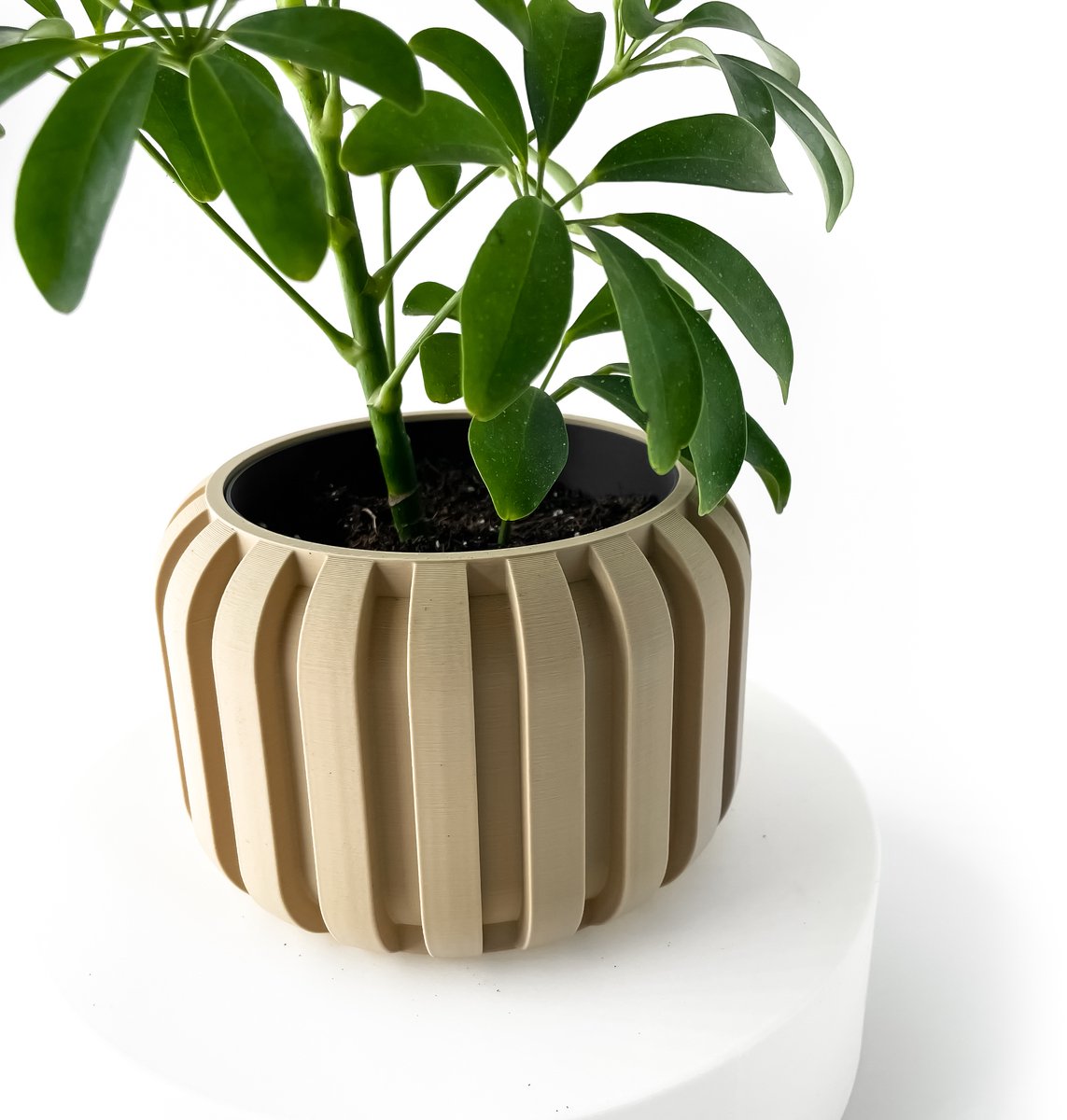 Skushy Panu Bloempot - Moderne Designpot voor Kamerplanten - Sculpturale Plantenpot voor Woonkamer en Kantoor - Premium Woondecoratie