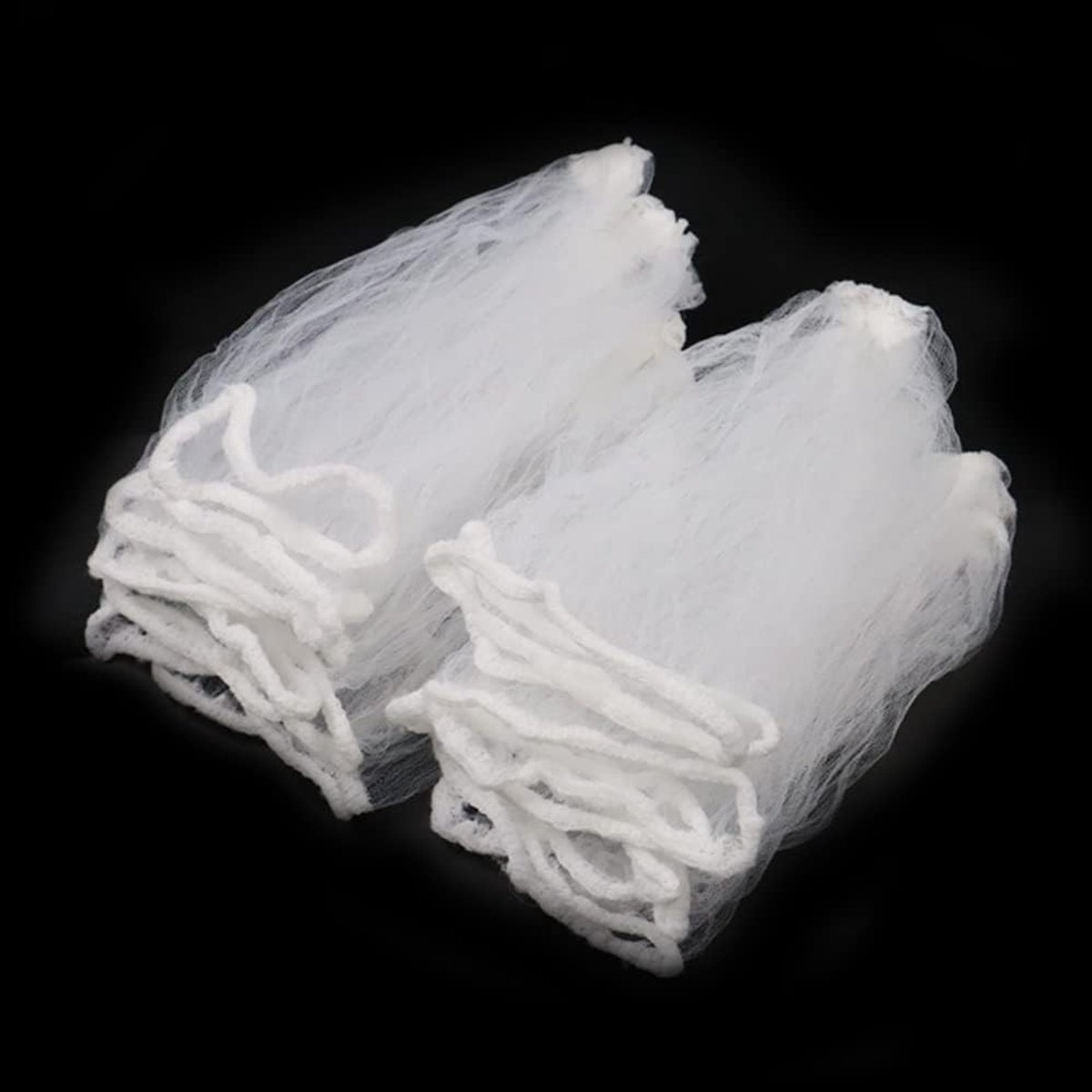 200 stuks afvoerfilter netten voor keuken en badkamer, elastische mesh zakken voor gootsteenfilter, effectief vuil en haar tegenhouden