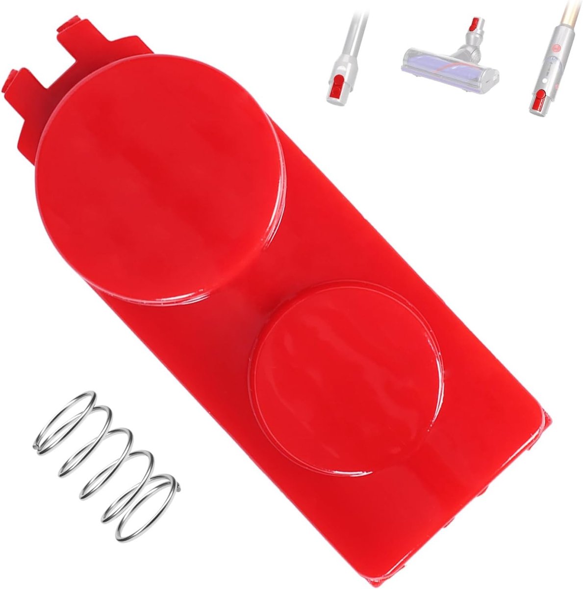 Clip Latch Tab Knop voor Stofzuiger, Geschikt voor V10, V12 en V15 Slim Modellen, Accessoire voor Verlengtubes en Reserveonderdelen
