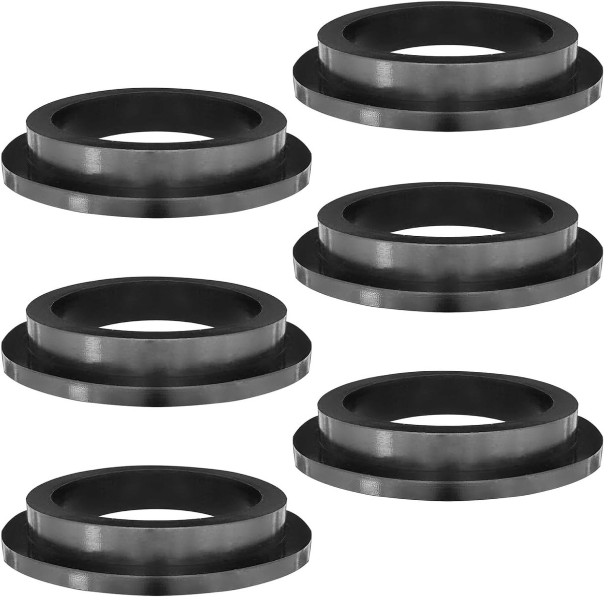 6 Stuks Pool Filter Pomp Sealing Ringen | Duurzame Rubber Vervangingen voor Lekvrije Werking | Essentiële O-Ringen voor Zwembaden en Reserveonderdelen