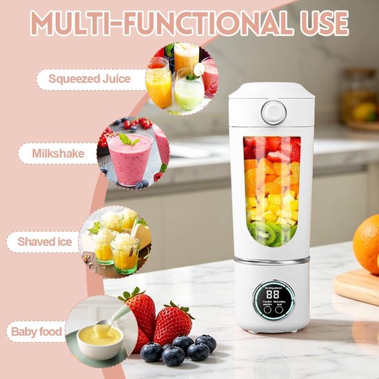 Mini Blender - Smoothie Maker - Draagbare Blender - Keukenaccessoire van MINI — afbeelding 2