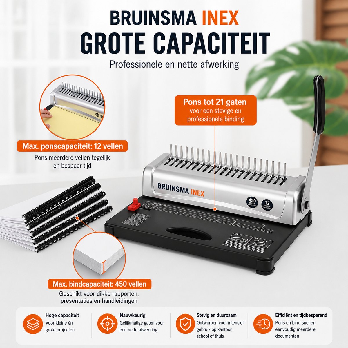VEVOR SUPER TOOLS LIMITED Bruinsma INEX Inbindmachines thumbnail 6