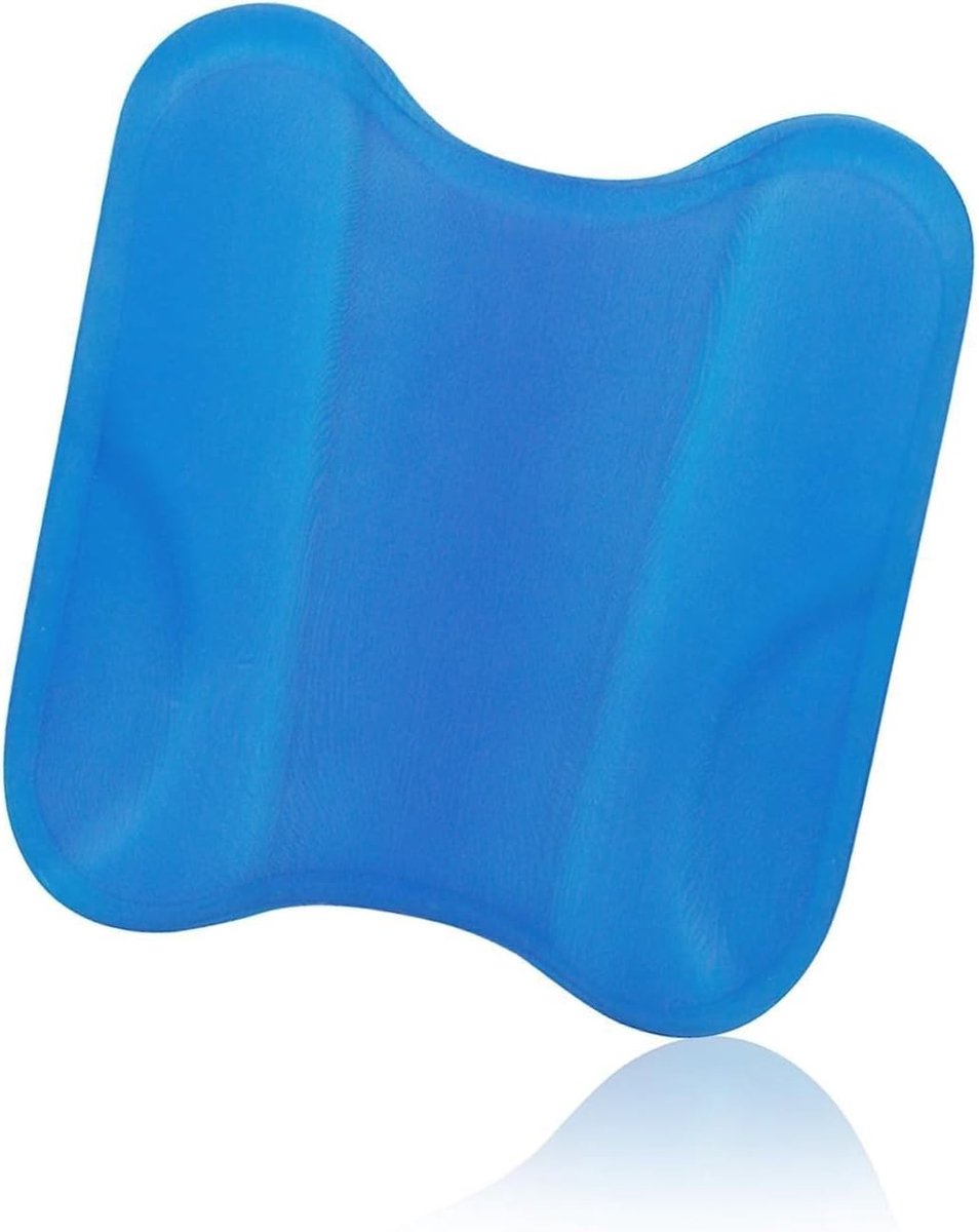 2-in-1 zwemplank voor kinderen en volwassenen, zwemhulp voor betere waterpositie en lichaamshouding, ideaal voor beginners en competitieve zwemmers, blauw, 28 x 25 cm