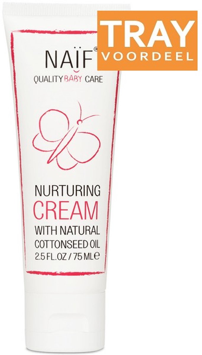 NAIF BABY & KIDS NURTURING CREAM BABYCREME 6 X 75 ML