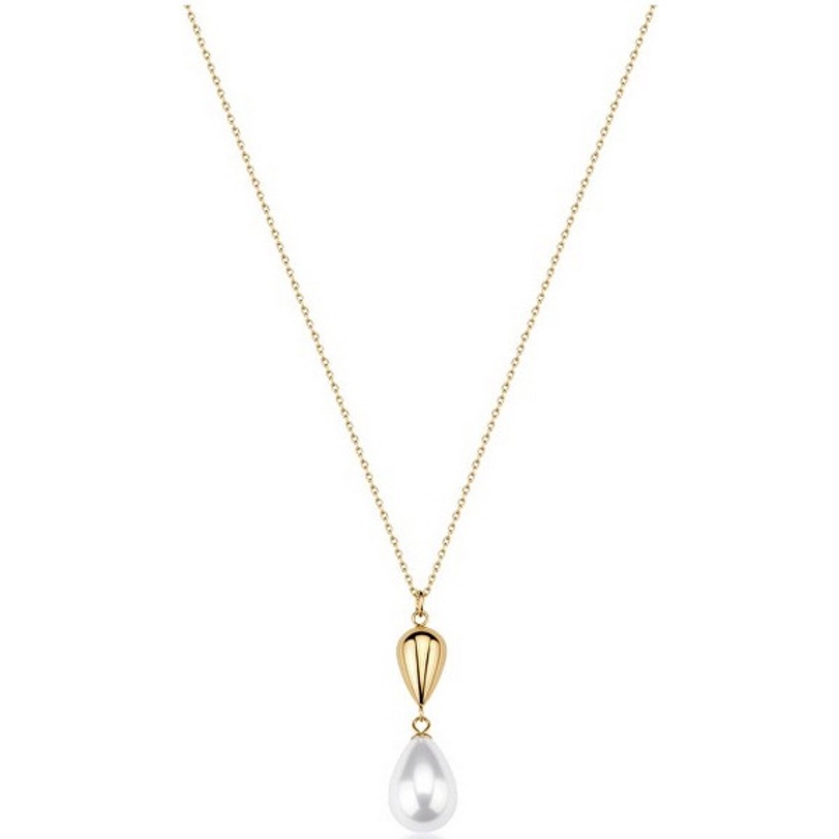 BROSWAY PERFECT BPC69 GOLD-PLATED KETTING MET PAREL 1 STUK