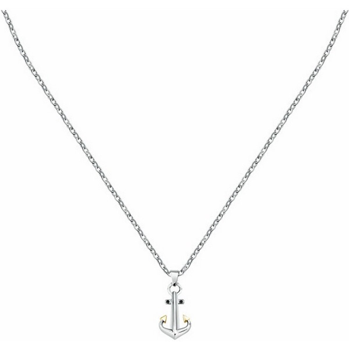 MORELLATO VERSILIA SAHB18 STAINLESS STEEL KETTING MET ANKER BEDEL 1 STUK