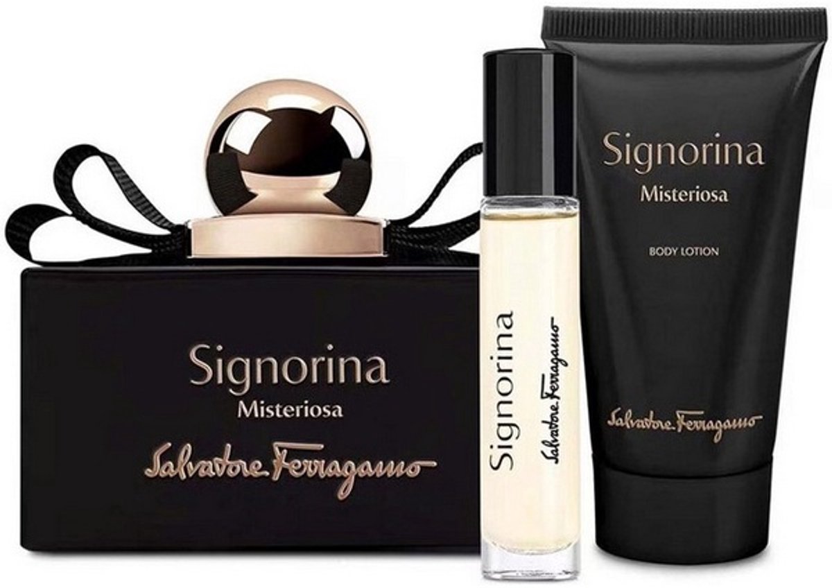 SALVATORE FERRAGAMO SIGNORINA MISTERIOSA GESCHENKSET 1 STUK