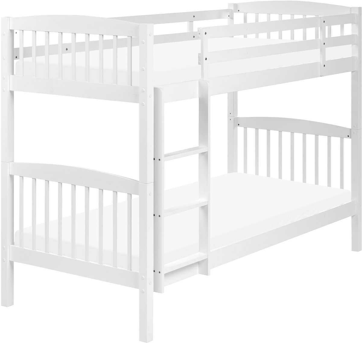 REVIN - Stapelbed - Wit - 90 x 200 cm - Dennenhout