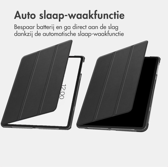 iMoshion Trifold iPad Bookcase (2018) / (2017) / Air 2 / couverture comprimé Air - Zwart