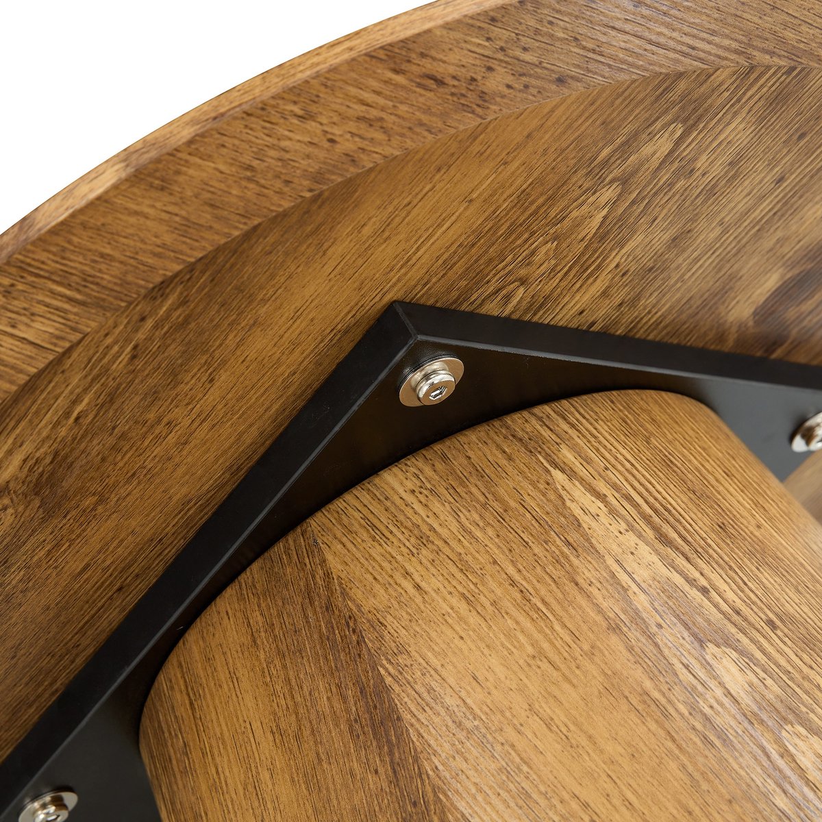 YYchan salontafel - houtkleur - diameter 50 x 48 cm + diameter 60 x 35 cm
