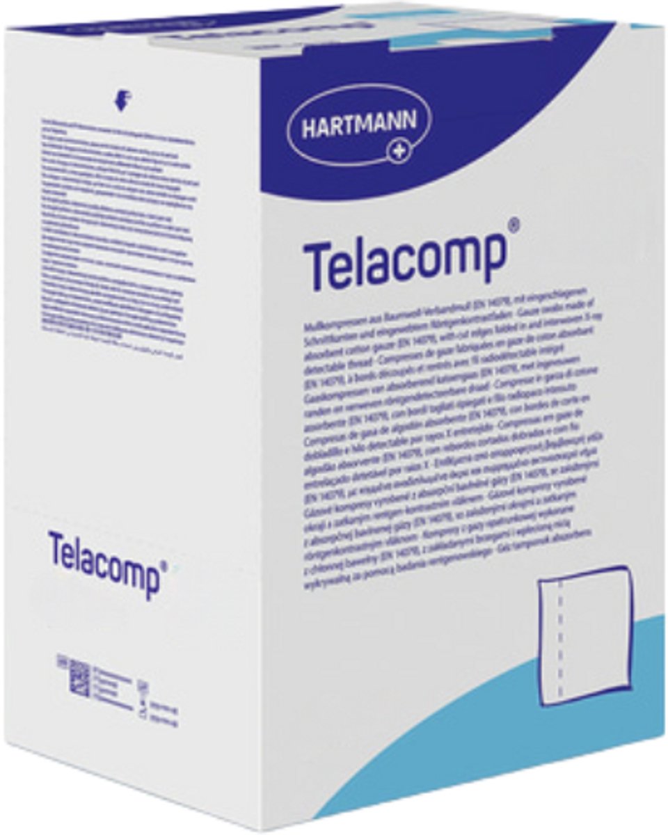 Telacomp 10 x 20 12-lgs 17 draads niet steriel 100 stuks