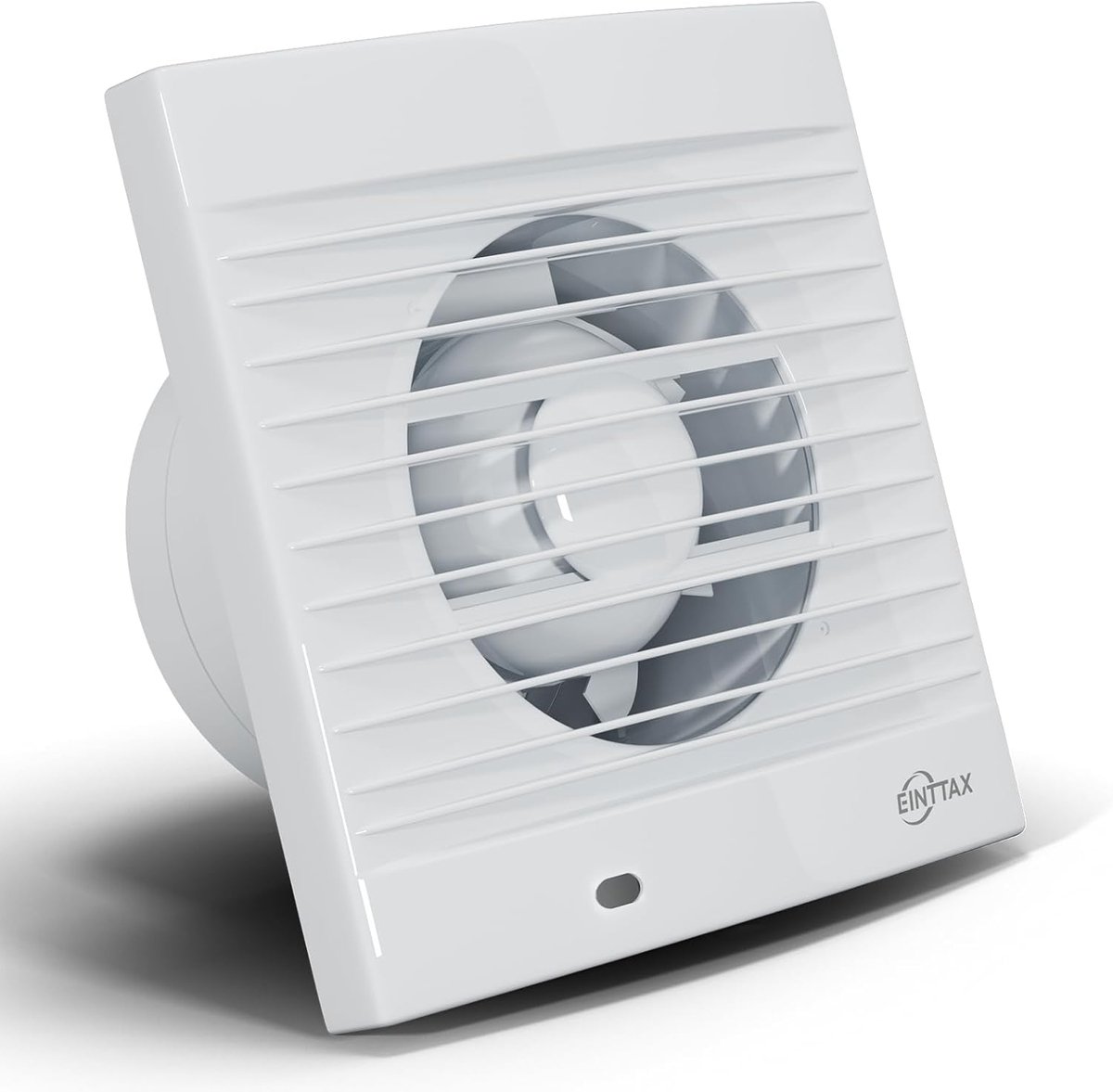 SnelShoppen - Bathroom Fan 100 mm - Stille Afzuiger met Timer - 34 dB Laag Geluid - Ideaal voor Badkamer, Keuken, Toilet, Garage - Wit - Duurzaam ABS