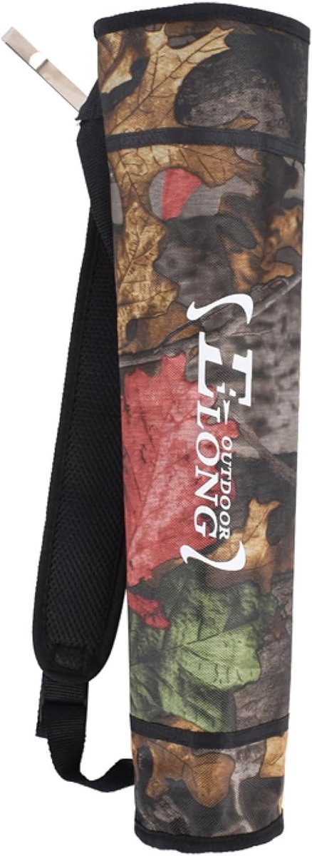 Boogschieten Quiver Terug Pijl Houder Crossbody Tas voor Jacht en Schieten - Geschikt voor 25 Pijlen en Comfortabel in Gebruik