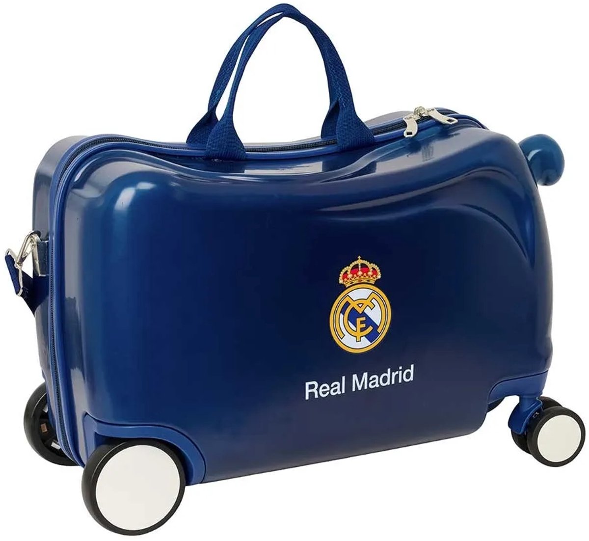 Safta Real Madrid 25l 44x21x27 Cm Reistas Met Wielen Blauw Kinderen