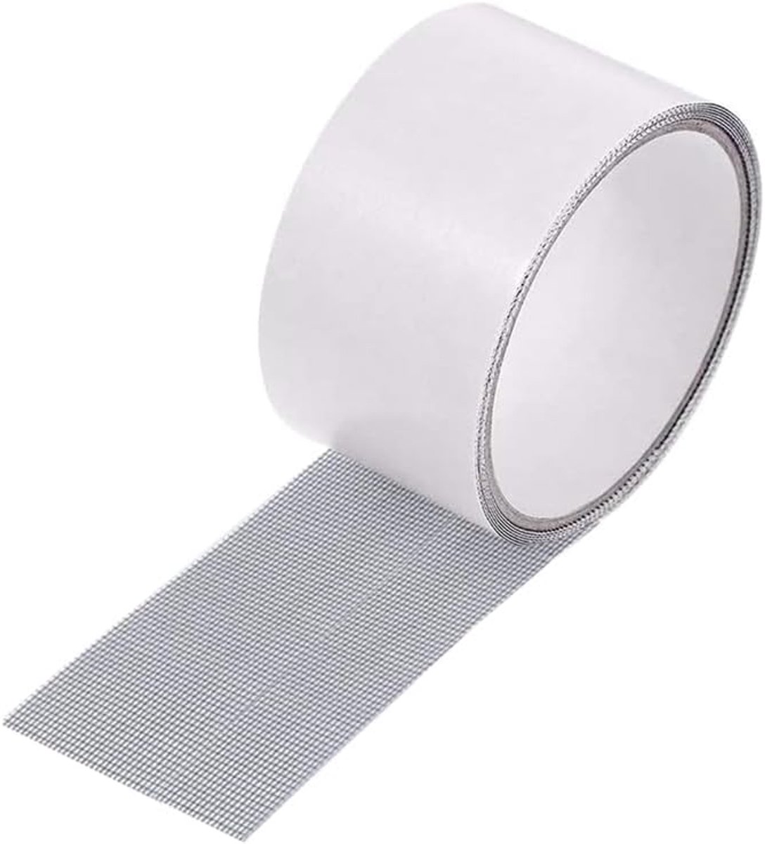 Accessoires voor raamhorren - Insectenwerende reparatietape voor raamhorren - 5 cm * 2 m - Vliegengordijntape - Grijs