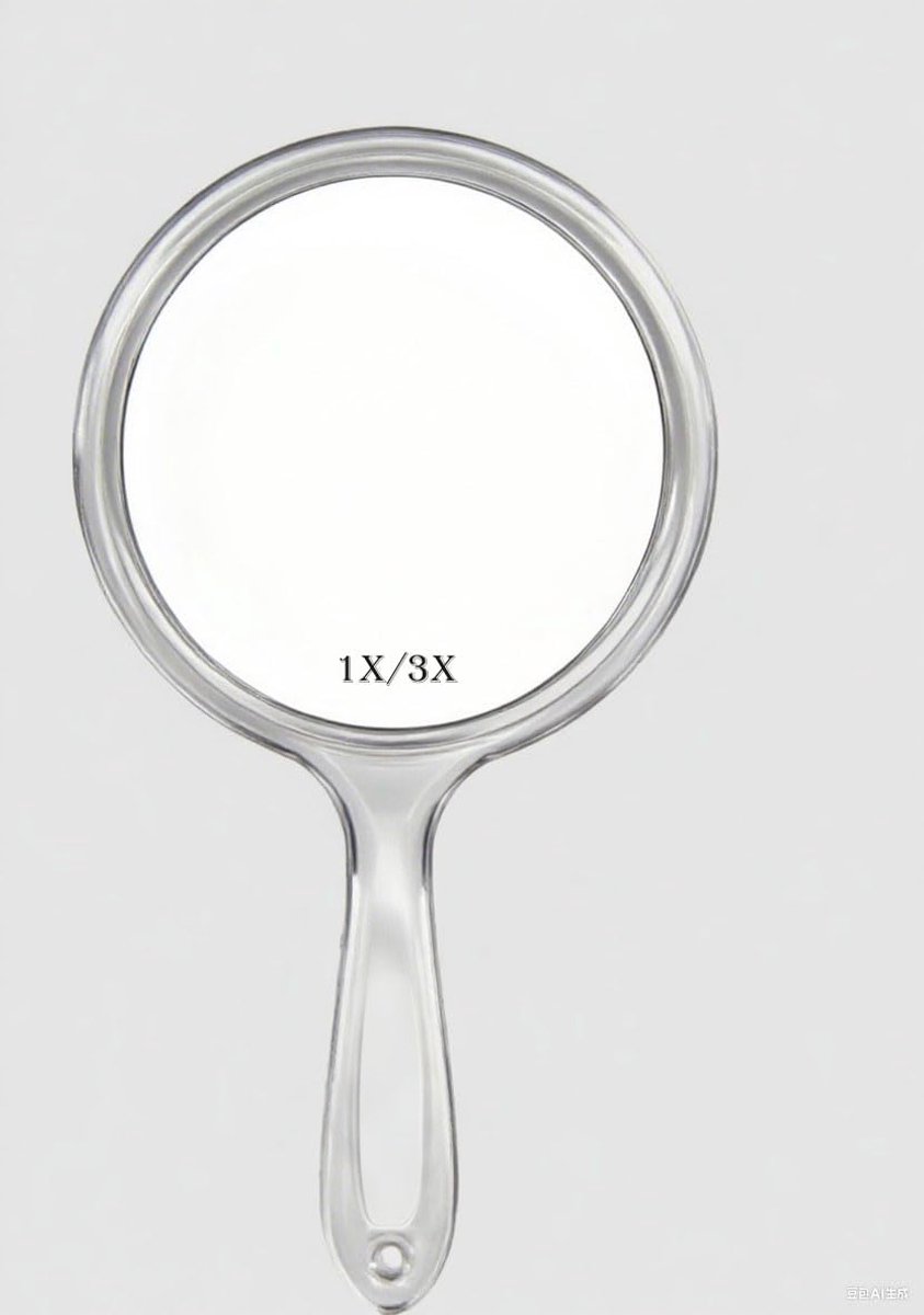 Makeup Handspiegel 1X/3X - Dubbelzijdig - Compact en Draagbaar - Perfect voor Detailwerk - ShopVlot