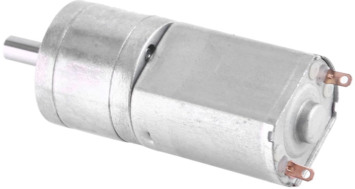 DC Motor - Gelijkstroom motor - Modelbouw Projecten - Hoog Koppel - 30 RPM - Metaal