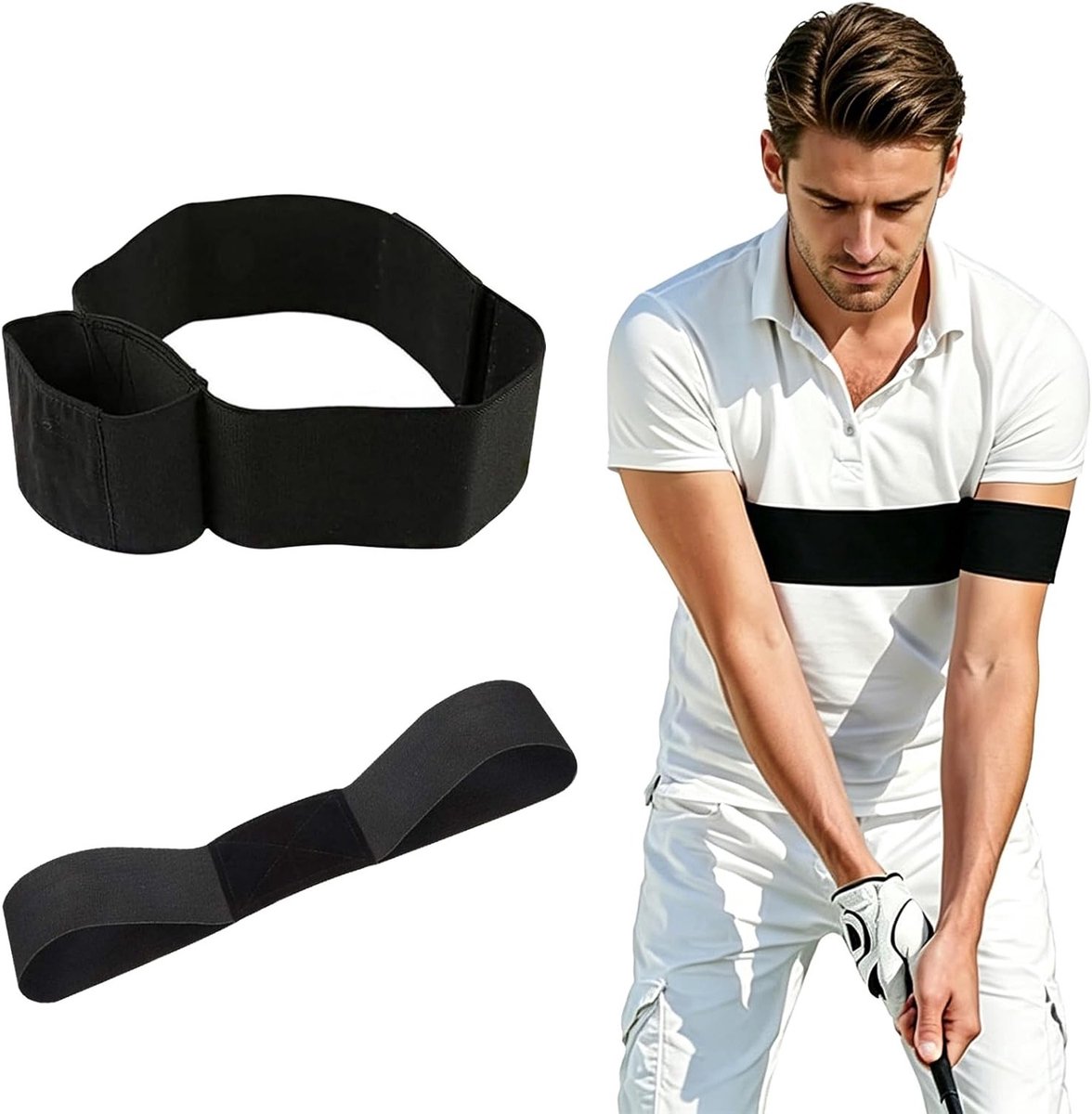 Verstelbare golfgreeptrainer voor optimale grip, golftraining, accessoires voor beginners en gevorderden