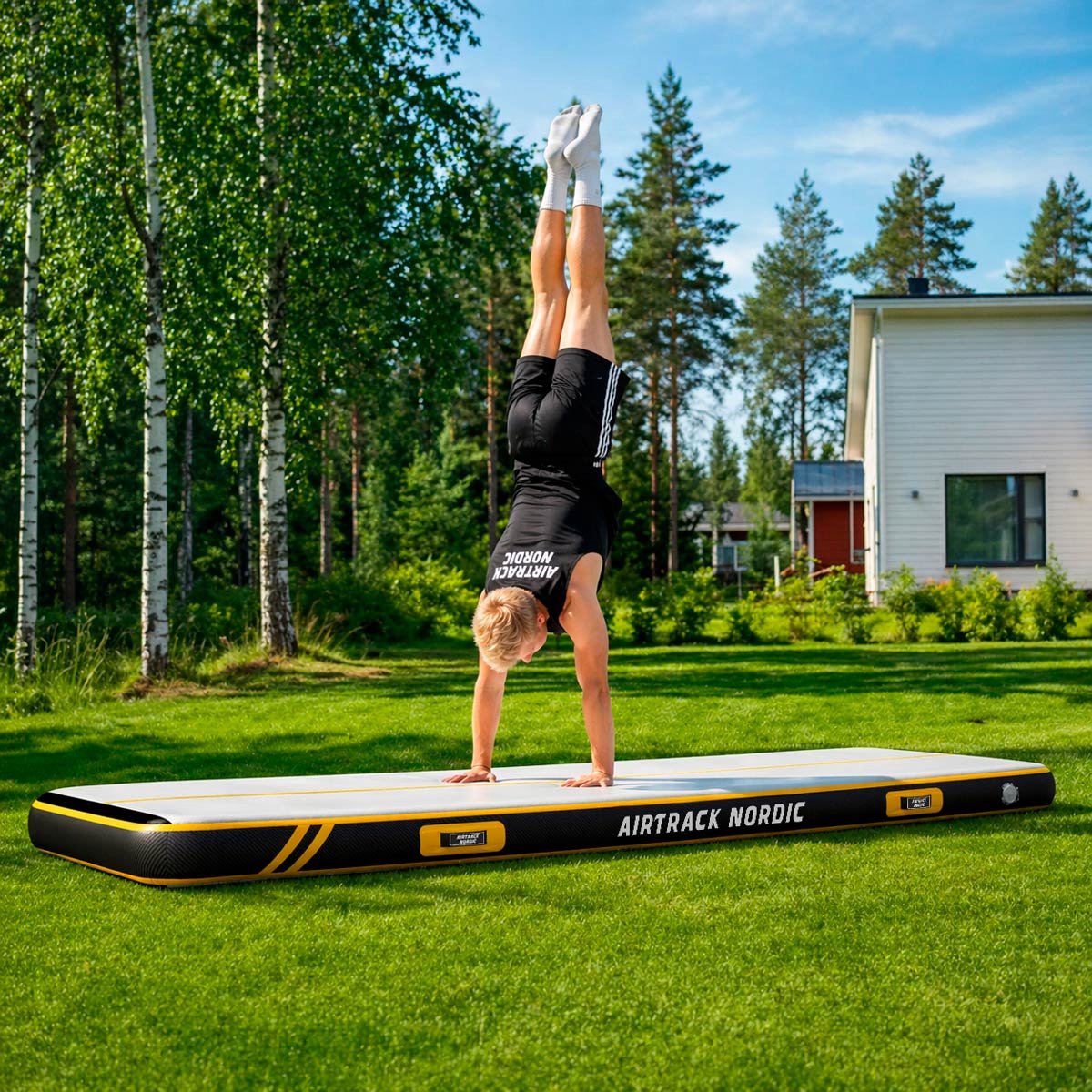 AirTrack Nordic Carbon, 3-8m - Rood - 4 m