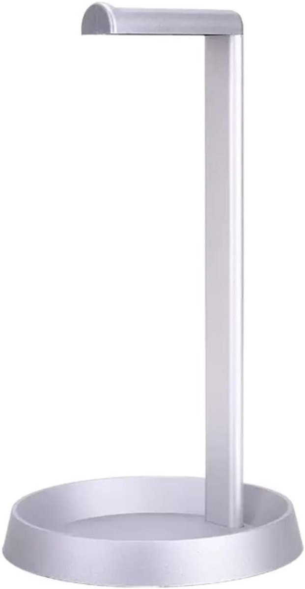 Headset Houder - Hoofdtelefoonstandaard - Bureau Organisatie - Met Opberglade - 1.3 kg - Wit