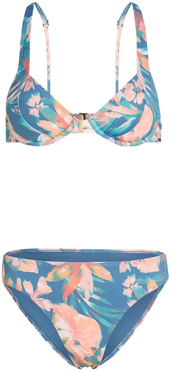O´neill Saltwater Elsie Rita Bikini 38 B Vrouw Blauw