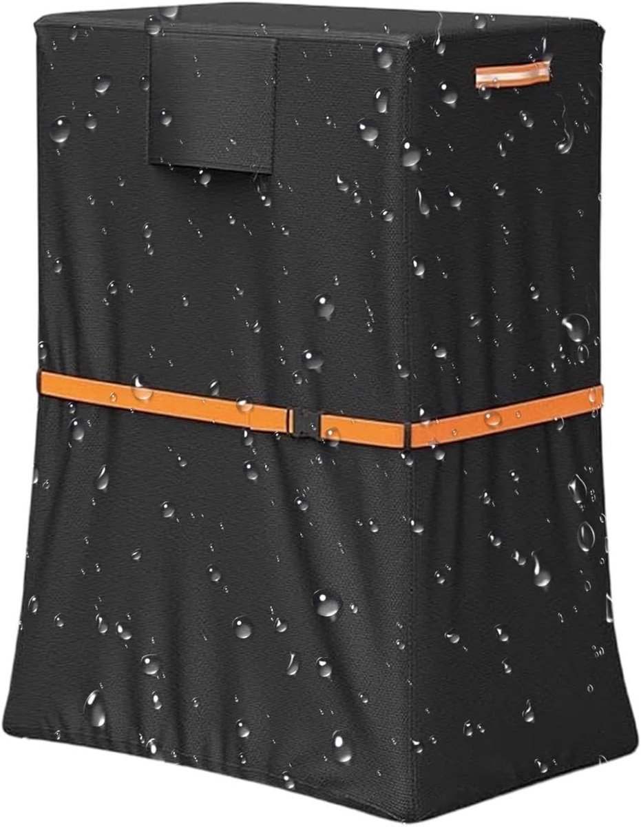Traplift Beschermhoes - Mobiliteitshulp Deksel - Apparaat Beschermen - Waterdicht Oxford Doek - 30L x 25B cm - Zwart
