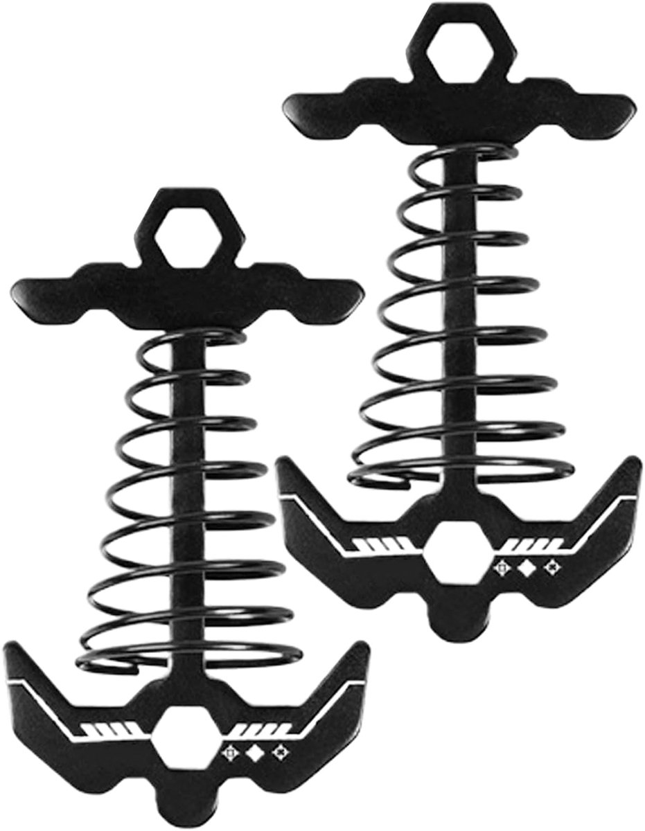 Dekankers Pinnen - Tent Haringen - Buiten Stabiliseren - Visgraat Grondgrip - 10 x 5 cm - Xuan Anker