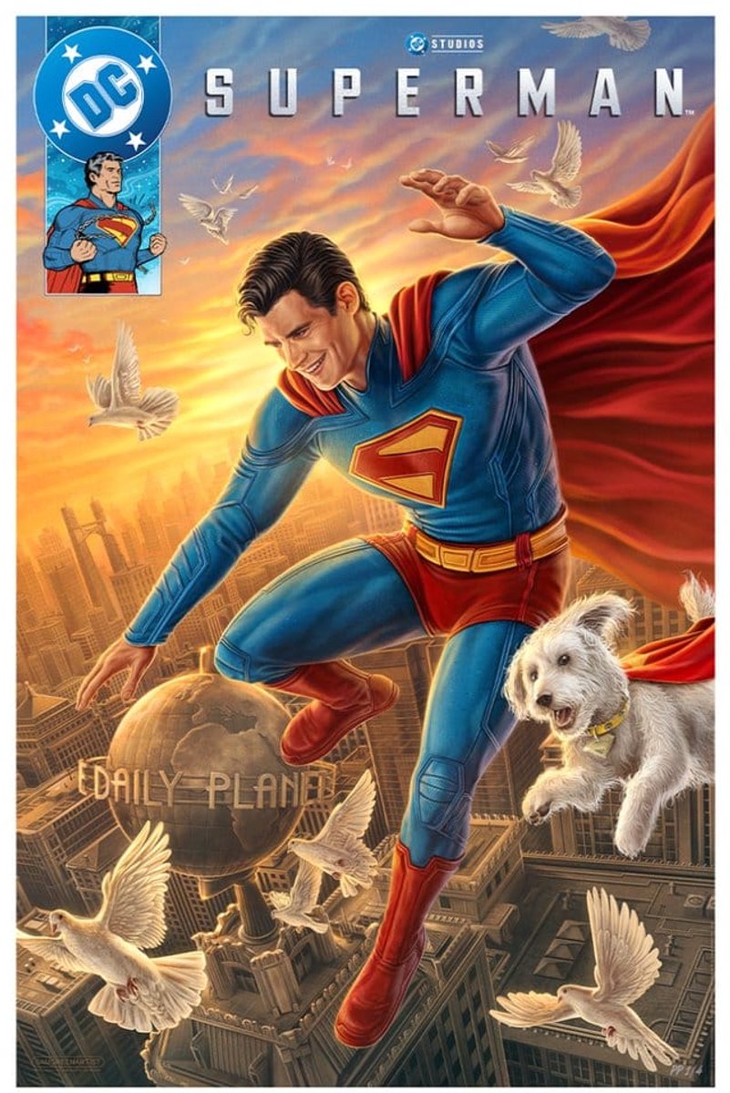 Sideshow Collectibles Superman (2025) DC Comics Art Print Superman: A Symbol of Hope 41 x 61 cm - unframed Poster & Wallscrolls