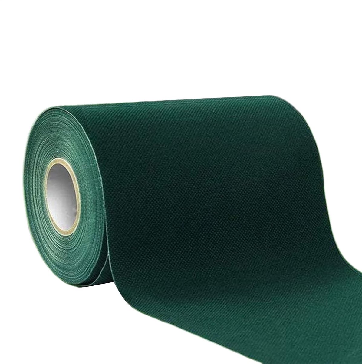 Kunstgras Tape - Gazon Bevestiging - Tuin Aanleggen - Vezelversterkte Structuur - 500 x 15 cm - Groen