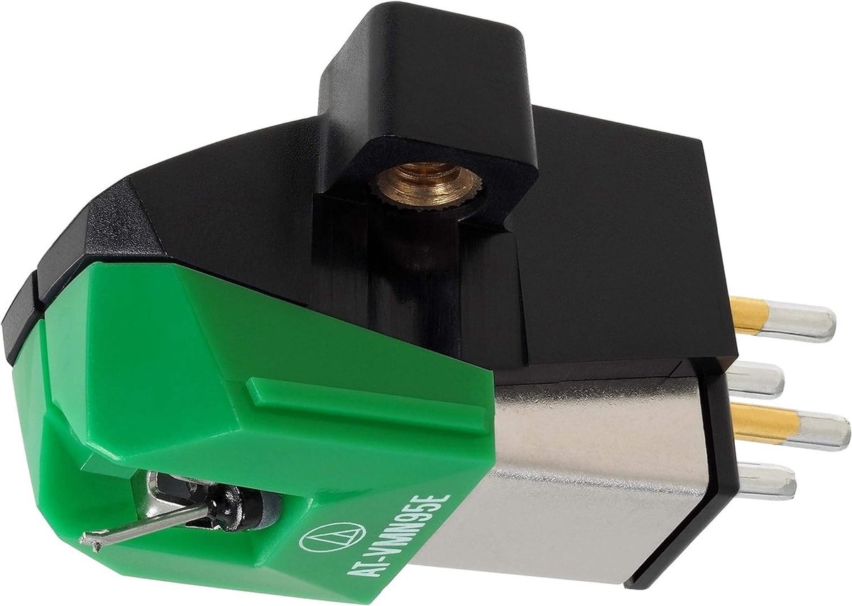 Dailygoods- Draaitafelcartridge met elliptische stylus - 1/2" houder - krachtige uitgangsniveau 4,0 mV - lage vervorming - duurzame behuizing - uitstekende toonkwaliteit - Naald