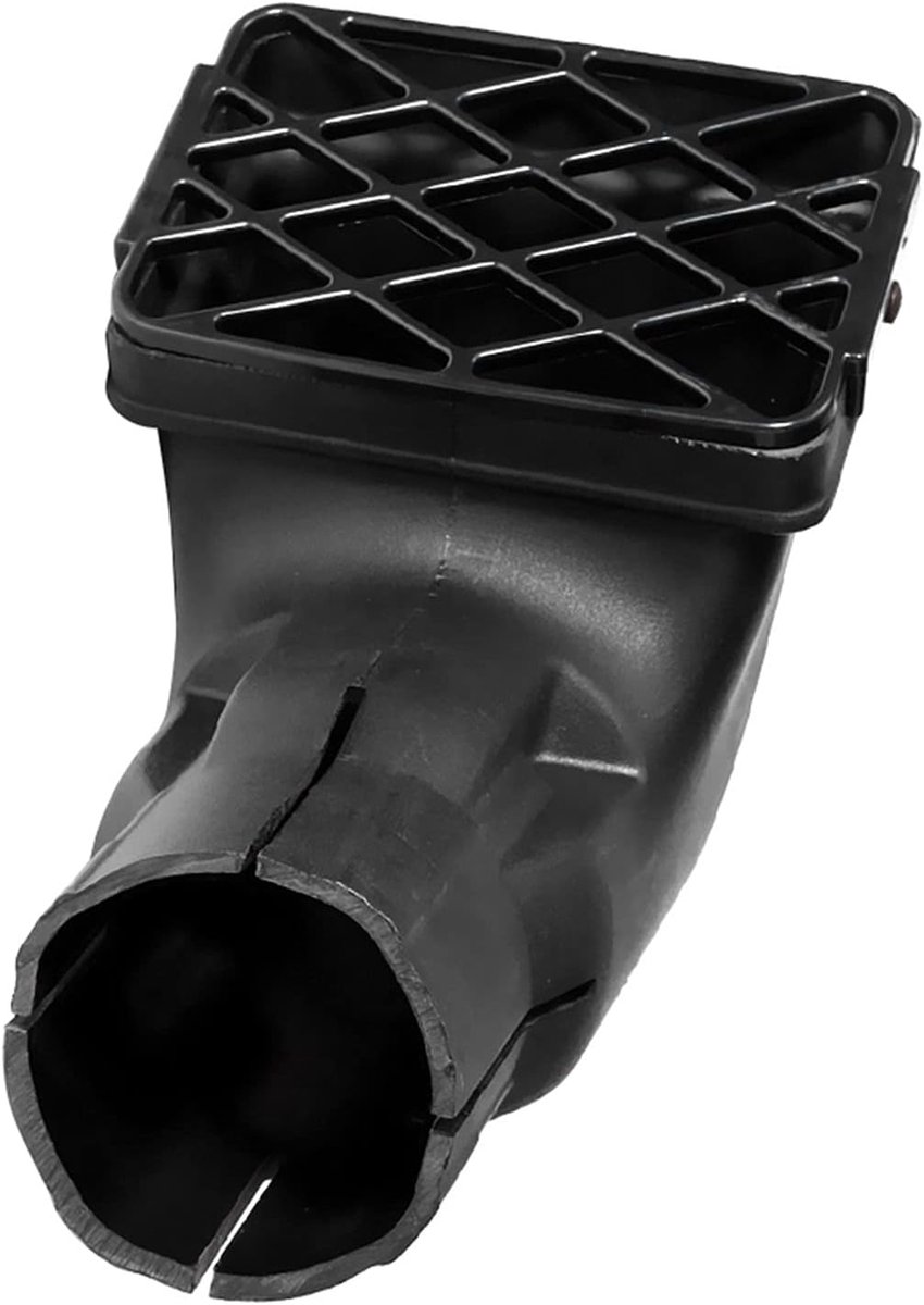 Luchtinlaat Snorkel - Reserveonderdeel Auto - Off Road Rijden - Slagvast Materiaal - 7.8cm Interface - Zwart