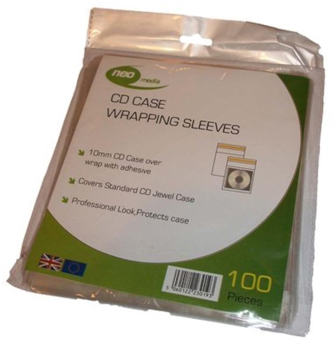 Dailygoody - Standaard Cd Case Wraps - Zelfklevende Cellofaan Hoezen