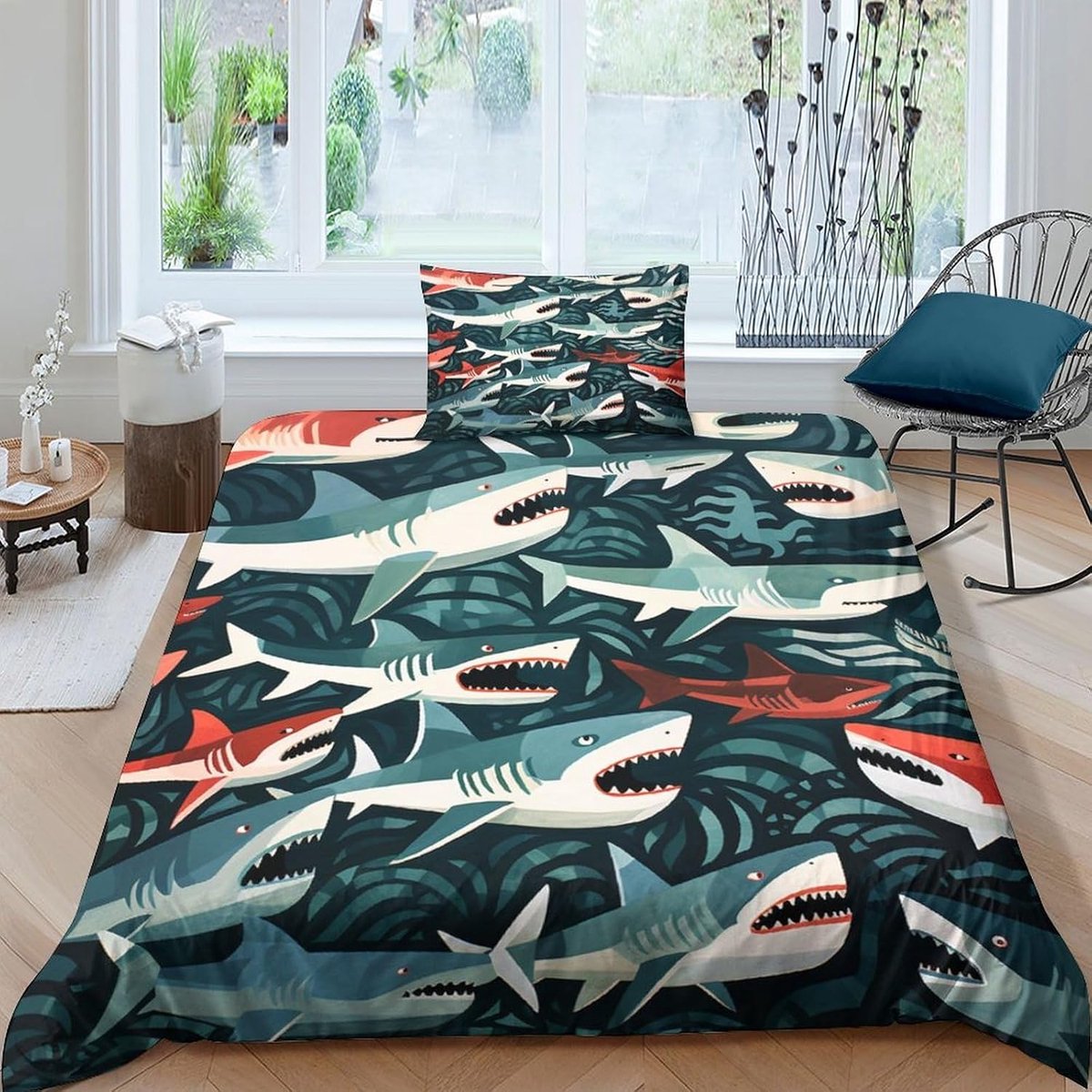 Dekbedovertrek Set - Beddengoed Kinderen - Slaapkamer Decoratie - Uniek Foto Ontwerp - 135