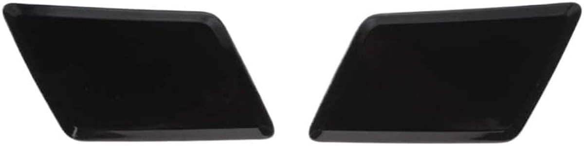 Koplamp Was Deksels - Spuitmond Covers - Auto Onderhoud - Directe Vervanging - Set van 2 - Zwart