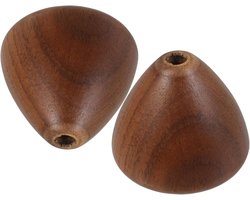 Houten Handvat Koffiemolen - Vervangende Knop Slingerhandgreep - Koffie Malen - Ergonomisch Antislip Ontwerp - 40x40x35 mm - Koffie